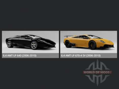 Lamborghini Murcielago LP 670-4 SuperVeloce 2009 for BeamNG Drive