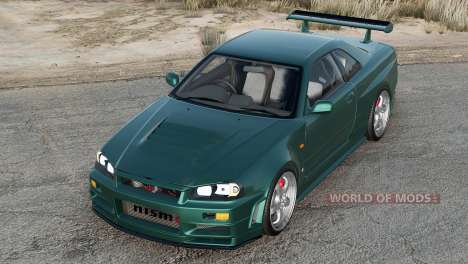 Nissan Skyline GT-R Nismo Z-Tune (BNR34) 2005 for BeamNG Drive