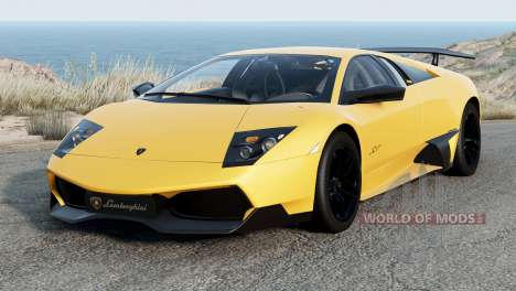 Lamborghini Murcielago LP 670-4 SuperVeloce 2009 for BeamNG Drive