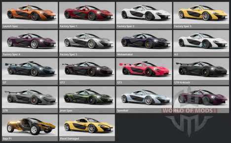 McLaren P1 (P12) 2013 for BeamNG Drive