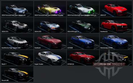 Ford Mustang GT Performance Package 2025 for BeamNG Drive