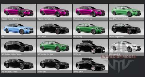 BMW M5 (G90) 2025 v1.3 for BeamNG Drive