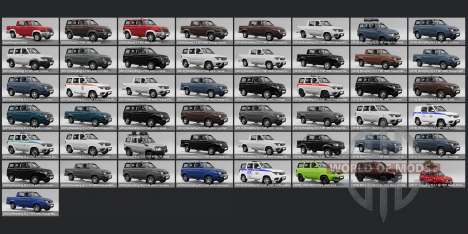 UAZ Pickup (23632) 2017 for BeamNG Drive