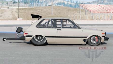 Toyota Starlet 3-door Drag Edition (KP61) 1981 for BeamNG Drive