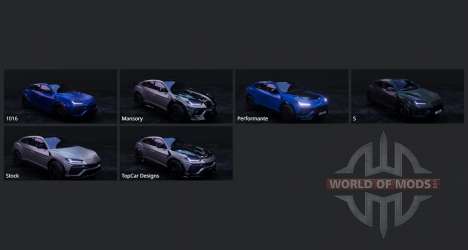 Lamborghini Urus S 2022 for BeamNG Drive