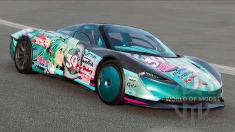 McLaren MSO Speedtail Albert 2021 for BeamNG Drive