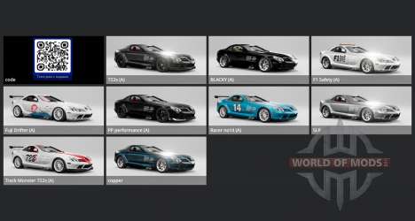 Mercedes-Benz SLR McLaren (C199) 2006 for BeamNG Drive