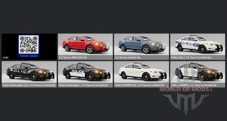 Ford Taurus SHO 2012 for BeamNG Drive