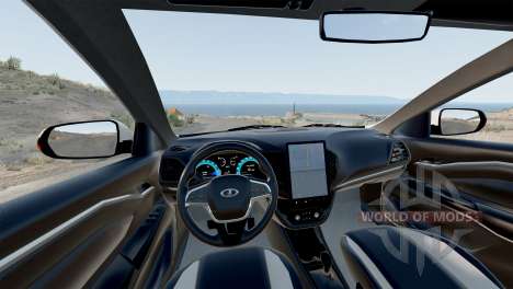 Lada Vesta Techno (GFL) 2023 for BeamNG Drive