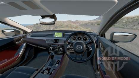 Mazda Atenza Sedan (GJ) 2018 for BeamNG Drive