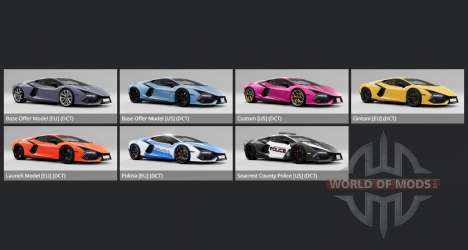 Lamborghini Revuelto (LB744) 2025 for BeamNG Drive