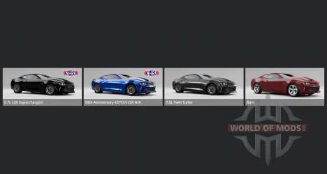 Chevrolet COPO Camaro 2016 for BeamNG Drive