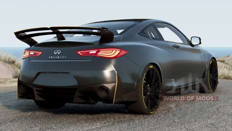 Infiniti Q60 Project Black S (CV37) 2018 for BeamNG Drive