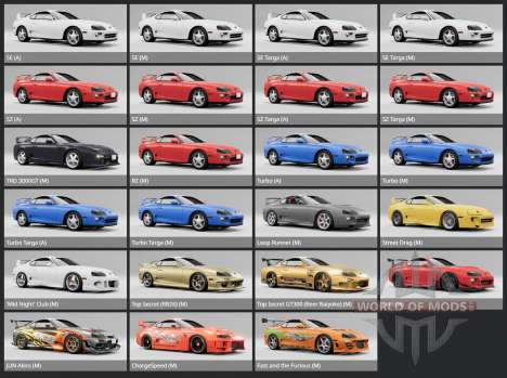 Toyota Supra TRD 3000GT (JZA80) 1994 for BeamNG Drive