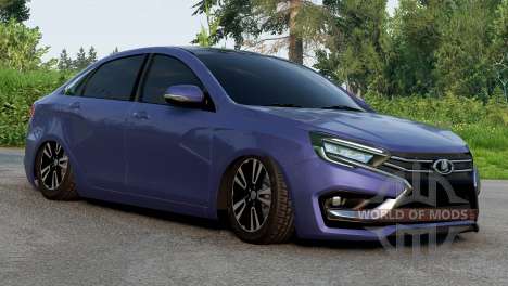 Lada Vesta Techno (GFL) 2023 for BeamNG Drive