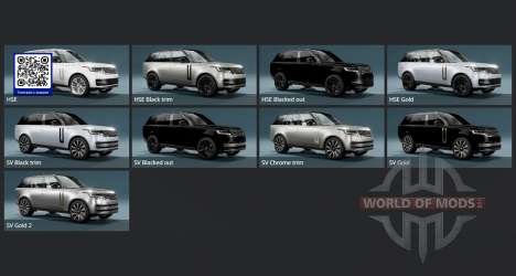 Range Rover SV Intrepid (L460) 2023 for BeamNG Drive