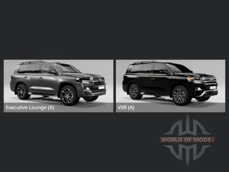 Toyota Land Cruiser Executive Lounge (200) 2021 for BeamNG Drive