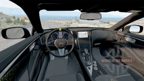 Infiniti Q60 Project Black S (CV37) 2018 for BeamNG Drive