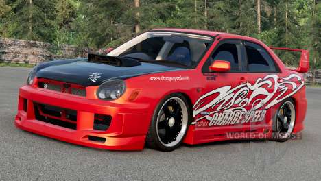 Subaru Impreza WRX STi Prodrive Style (GDB) 2001 for BeamNG Drive