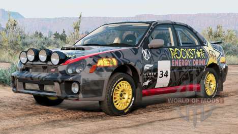Subaru Impreza WRX STi Prodrive Style (GDB) 2001 for BeamNG Drive