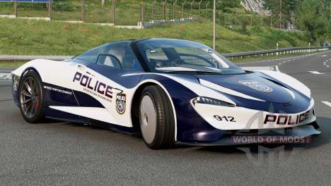 McLaren MSO Speedtail Albert 2021 for BeamNG Drive