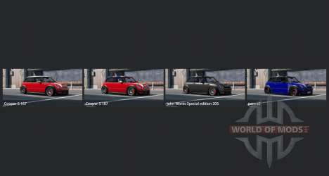 Mini Cooper S (R53) 2001 for BeamNG Drive