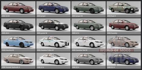 Toyota Camry Grande (ACV36R) 2004 for BeamNG Drive