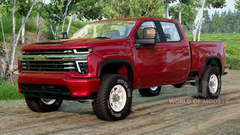 Chevrolet Silverado 3500 HD High Country 2020 for BeamNG Drive