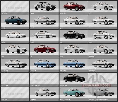 Peugeot Pars ELX 2004 for BeamNG Drive