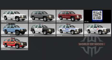 Chevrolet Tahoe (GMT840) 2006 for BeamNG Drive