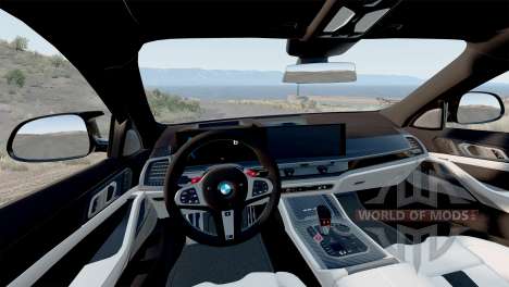 BMW X6 M Competition (F96) 2024 for BeamNG Drive