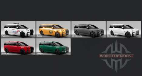 Zeekr 009 2023 for BeamNG Drive