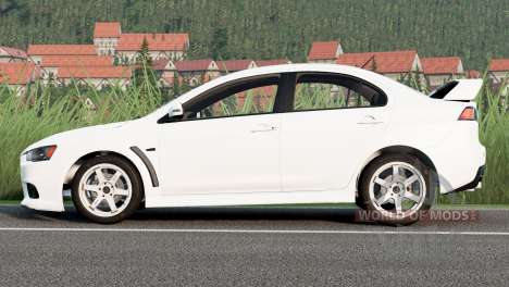 Mitsubishi Lancer Evolution X Final (CZ4A) 2015 for BeamNG Drive