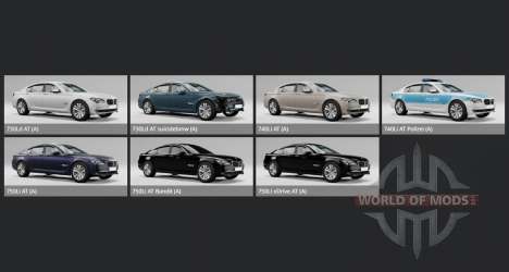 BMW 750Li xDrive (F02) 2008 for BeamNG Drive