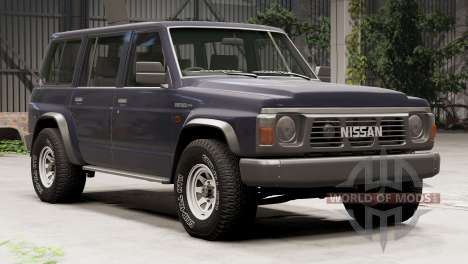 Nissan Patrol GQ 5-door (Y60) 1991 for BeamNG Drive