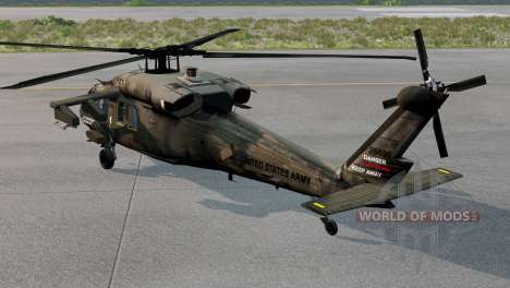 Sikorsky UH-60A Black Hawk 1977 for BeamNG Drive