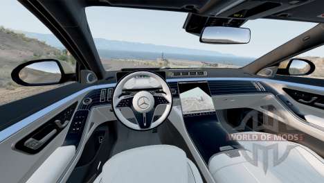 Mercedes-Maybach S 680 4Matic (Z223) 2021 for BeamNG Drive