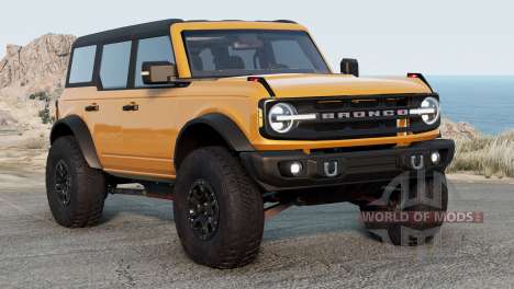 Ford Bronco 4-Door Wildtrak 2021 for BeamNG Drive