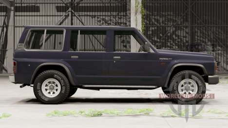 Nissan Patrol GQ 5-door (Y60) 1991 for BeamNG Drive