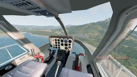 Bell 407 Helicopter for BeamNG Drive