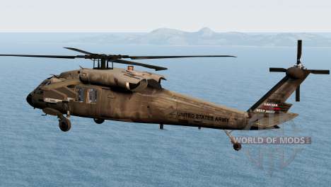 Sikorsky UH-60A Black Hawk 1977 for BeamNG Drive