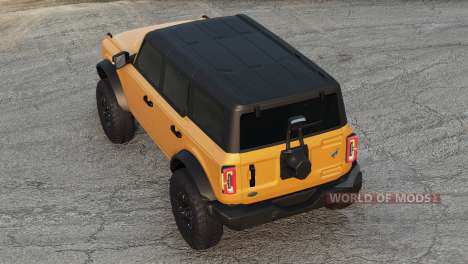 Ford Bronco 4-Door Wildtrak 2021 for BeamNG Drive