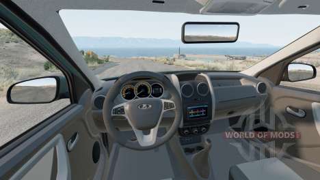 Lada Largus Cross (R90) 2021 for BeamNG Drive