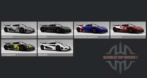 Koenigsegg One1 (7106) 2014 for BeamNG Drive