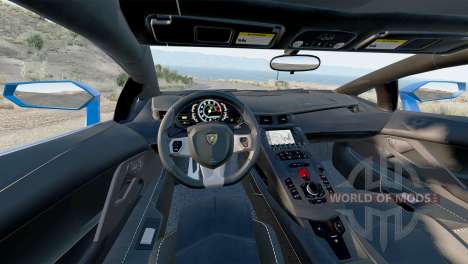 Lamborghini Aventador S 2021 for BeamNG Drive