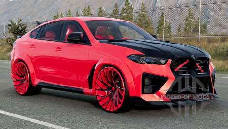 BMW X6 M Competition (F96) 2024 for BeamNG Drive
