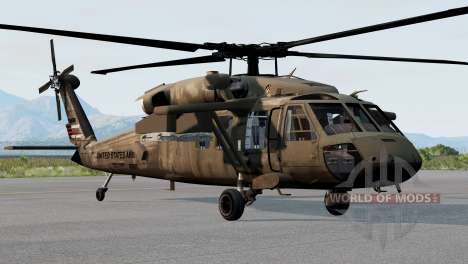 Sikorsky UH-60A Black Hawk 1977 for BeamNG Drive