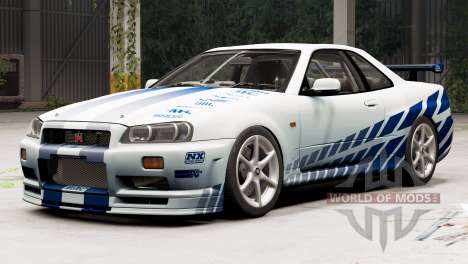Mineᴵs GT-R N1 (R34) 2002 for BeamNG Drive