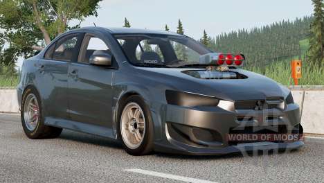 Mitsubishi Lancer Evolution X Final (CZ4A) 2015 for BeamNG Drive