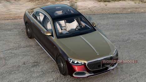 Mercedes-Maybach S 680 4Matic (Z223) 2021 for BeamNG Drive